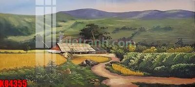 File in trần File tranh gốc tổng hợp K84355 (bản gốc) đại dương