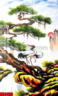 File in trần File tranh gốc tổng hợp K84438 (bản gốc) đại dương