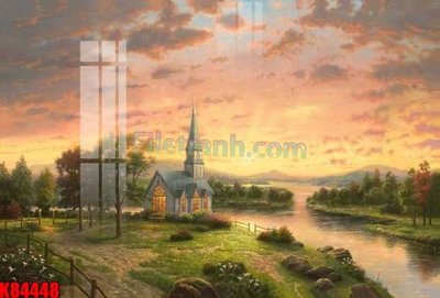 File tranh File tranh gốc tổng hợp K84448 (bản gốc) in lụa dán tường
