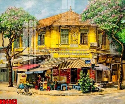 File gốc File tranh gốc tổng hợp K84463 (in lụa) họa tiết 3D