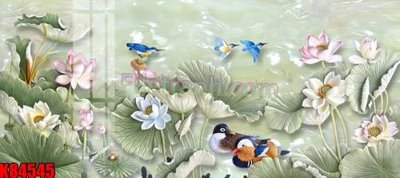 Download file gốc File tranh gốc tổng hợp K84545 (in lụa) nghệ thuật