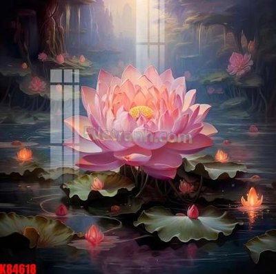 File in mica File tranh gốc tổng hợp K84618 (bản gốc) sắc sảo