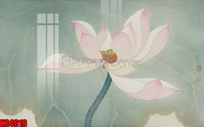 Download file gốc File tranh gốc tổng hợp K84619 (in lụa) hoa lá