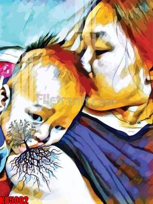 File gốc File tranh gốc tổng hợp K85002 (cho in ấn) từ kho Filetranh