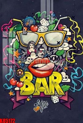 File gốc File tranh gốc tổng hợp K85172 (trang trí) phòng trẻ em