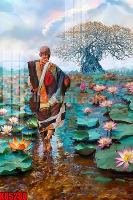 File ảnh File tranh gốc tổng hợp K85288 (gốc) in decal dán tường