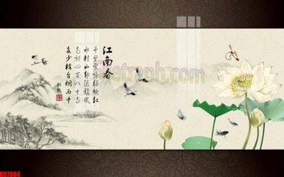 Hình ảnh file gốc in lụa File gốc in tranh tổng hợp tường nền K87004