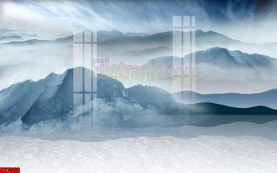 File gốc File gốc in tranh tổng hợp tường nền K87066 (in tráng gương) nghệ thuật