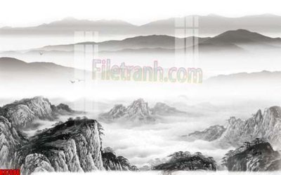 File ảnh File gốc in tranh tổng hợp tường nền K87086 (gốc) in biển hiệu