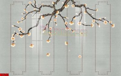 File PSD File gốc in tranh tổng hợp tường nền K87095 (gốc) cho designer