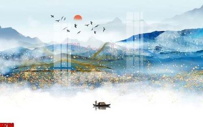 Ảnh gốc file in lụa File gốc in tranh tổng hợp tường nền K87106 chi tiết