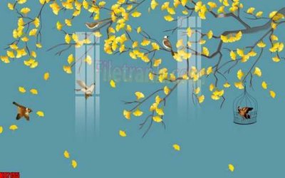 Chi tiết file tranh tráng gương File gốc in tranh tổng hợp tường nền K87155 (ảnh gốc)