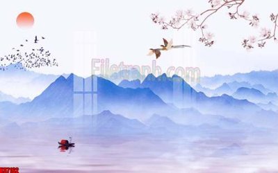 File tranh in trần File gốc in tranh tổng hợp tường nền K87162 (ảnh gốc siêu nét)