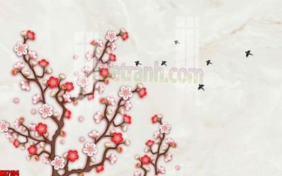 Download file gốc File gốc in tranh tổng hợp tường nền K87194 (in lụa) nghệ thuật