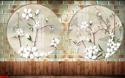 Tải file PSD File gốc in tranh tổng hợp tường nền K87214 (nguyên layer) để in