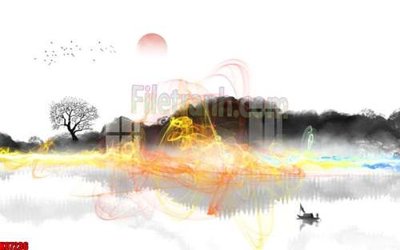 File PSD in ấn File gốc in tranh tổng hợp tường nền K87236 (chất lượng cao)