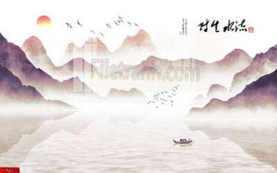 File in ấn File gốc in tranh tổng hợp tường nền K87255 chuyên nghiệp