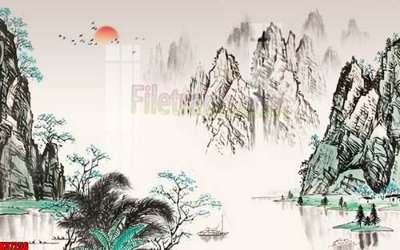 Tải file gốc File gốc in tranh tổng hợp tường nền K87256 (bản PSD) còn layer