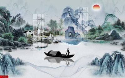 Tải file File gốc in tranh tổng hợp tường nền K87272 (PSD) cho in ấn quảng cáo