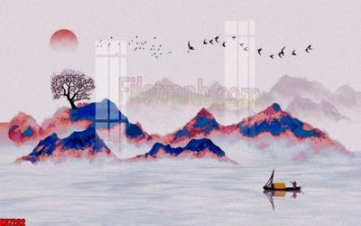 File tranh File gốc in tranh tổng hợp tường nền K87292 (gốc) chủ đề con người