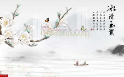 File gốc File gốc in tranh tổng hợp tường nền K87311 (in lụa) chi tiết cao