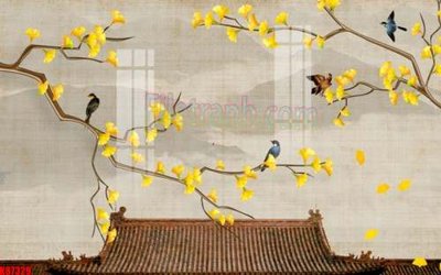 Tải file File gốc in tranh tổng hợp tường nền K87329 (PSD) cho in tranh 3D