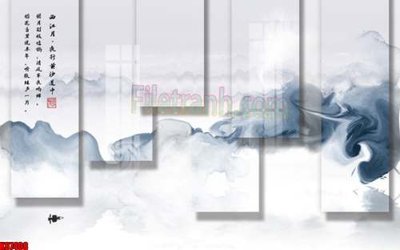 Download file tranh PSD File gốc in tranh tổng hợp tường nền K87408 để chỉnh sửa