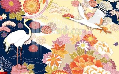 File tranh ảnh gốc File gốc in tranh tổng hợp tường nền K87417 dùng cho in khổ lớn