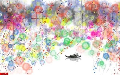 File gốc File gốc in tranh tổng hợp tường nền K87429 (in lụa) trang trí tường