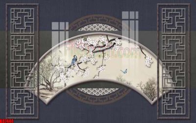 Tải file gốc File gốc in tranh tổng hợp tường nền K87444 (để in lụa)