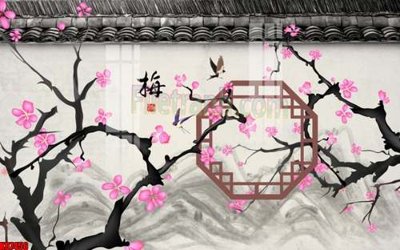 File gốc File gốc in tranh tổng hợp tường nền K87456 (trang trí) phòng ngủ