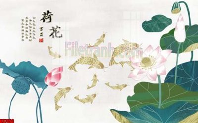 File tranh gốc File gốc in tranh tổng hợp tường nền K87496 (bản quyền) file PSD