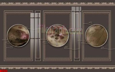 Tải file gốc File gốc in tranh tổng hợp tường nền K87511 (bản PSD) đầy đủ layer