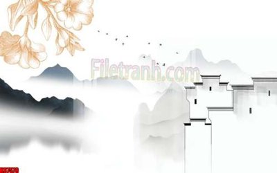 File tranh File gốc in tranh tổng hợp tường nền K87579 (bản gốc) treo tường