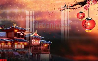 Download file gốc File gốc in tranh tổng hợp tường nền K87610 (in mica) trong suốt