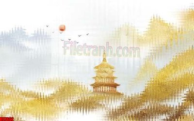 File in ấn cao cấp File gốc in tranh tổng hợp tường nền K87662 (file gốc)