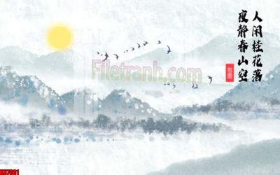 Tải file File gốc in tranh tổng hợp tường nền K87681 (PSD) cho in tranh kính