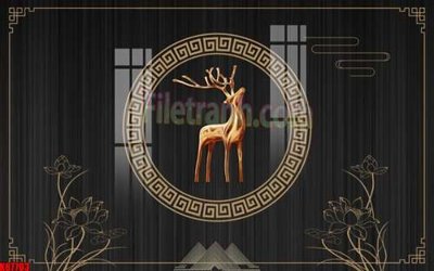 File gốc File gốc in tranh tổng hợp tường nền K87703 (in 3D) cho trang trí