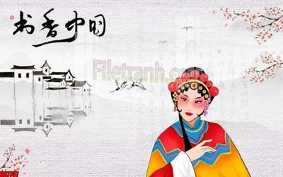 File in ấn cao cấp File gốc in tranh tổng hợp tường nền K87707 (file gốc)