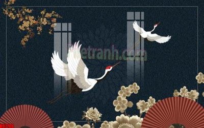 Chi tiết file gốc File gốc in tranh tổng hợp tường nền K87708 (cho in tráng gương)