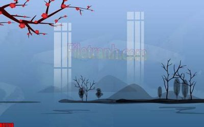 File in lụa File gốc in tranh tổng hợp tường nền K87748 (hoa văn) File gốc in tranh tổng hợp tường nền K87748