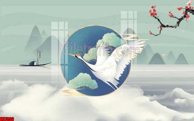 Tải file File gốc in tranh tổng hợp tường nền K87806 (gốc) làm file thiết kế