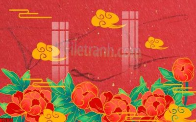 File tranh File gốc in tranh tổng hợp tường nền K87814 (file gốc) chủ đề phong thủy