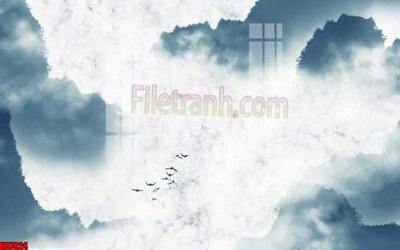 Download file tranh File gốc in tranh tổng hợp tường nền K87824 (file gốc PSD)