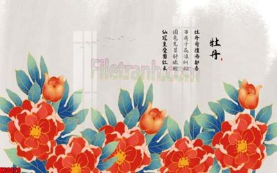 File gốc File gốc in tranh tổng hợp tường nền K88029 (phong cách) tối giản