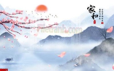 File ảnh gốc File gốc in tranh tổng hợp tường nền K88071 (chuyên in mica)