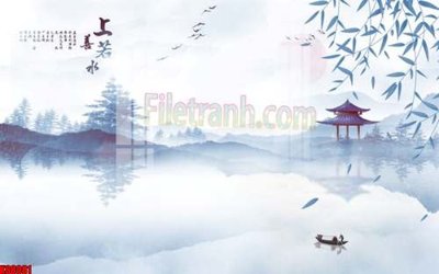 File gốc File gốc in tranh tổng hợp tường nền K88081 (trang trí) phòng làm việc