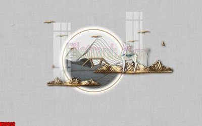 File tranh in trần 3D File gốc in tranh tổng hợp tường nền K88099 (ảnh gốc)