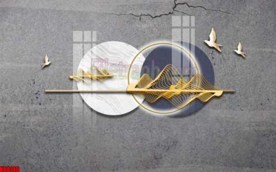 File tranh File gốc in tranh tổng hợp tường nền K88140 (bản gốc) in lụa dán tường