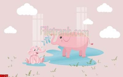 File gốc File gốc in tranh tổng hợp tường nền K88177 (in lụa) tranh phong thủy